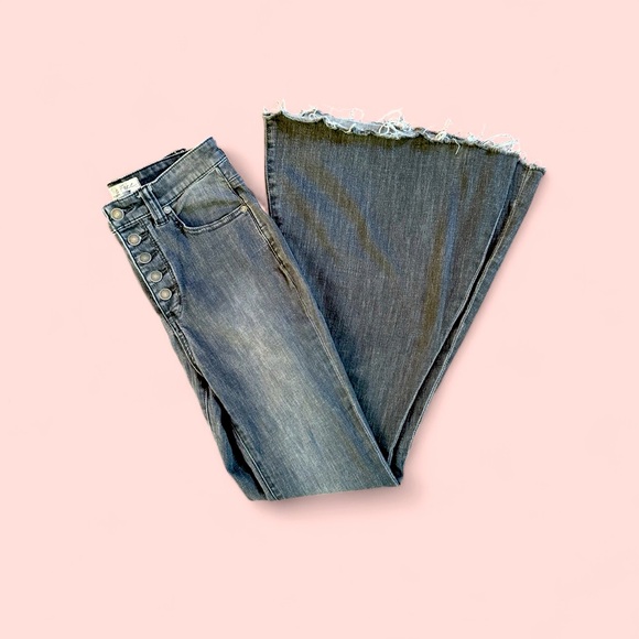 We The Free Black Flare Jeans - Picture 3 of 10